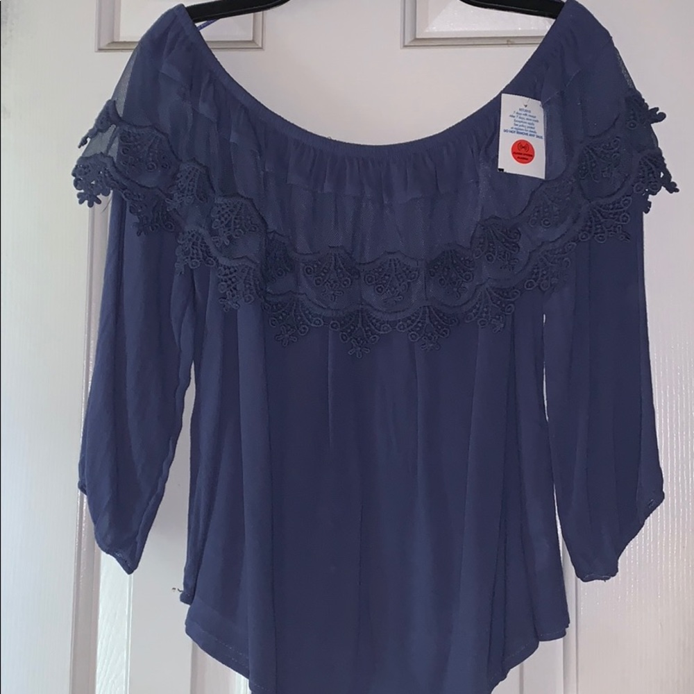 New off shoulder too